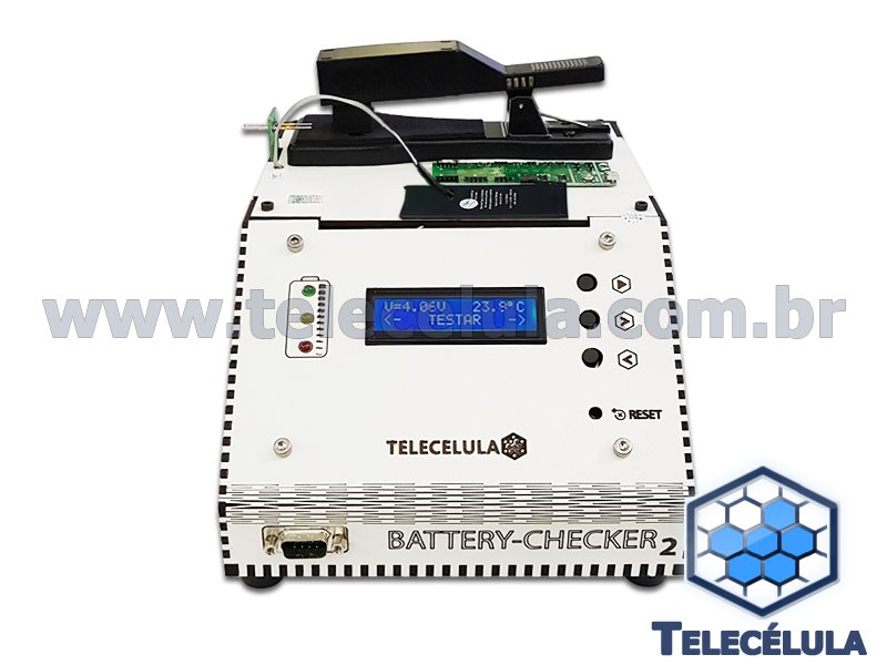 Sem Imagem - BATTERY CHECKER II TESTADOR DE BATERIAS DIGITAL: HMICO, REATIVAO, DESCARGA, QUICKSTART, AVANADO